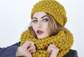 Bufandas XL: abrigo con estilo